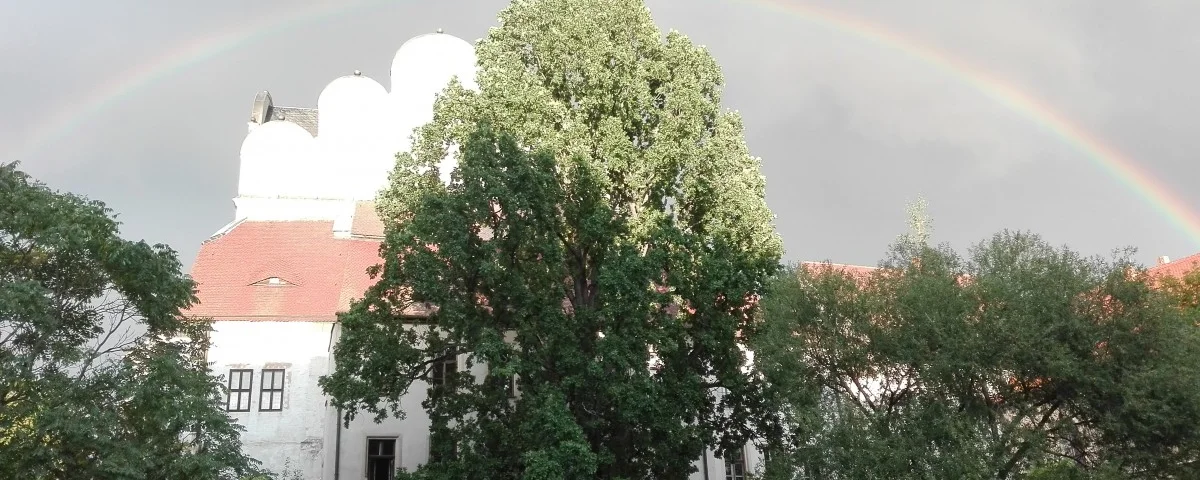 Dom mit Regenbogen 1 September 2017